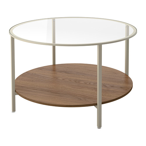 JAKOBSFORS coffee table dark brown stained oak veneer - IKEA