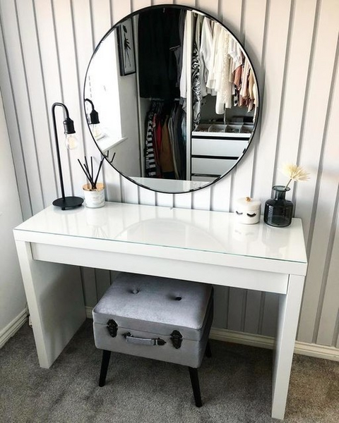 SYVDE dressing table white - IKEA