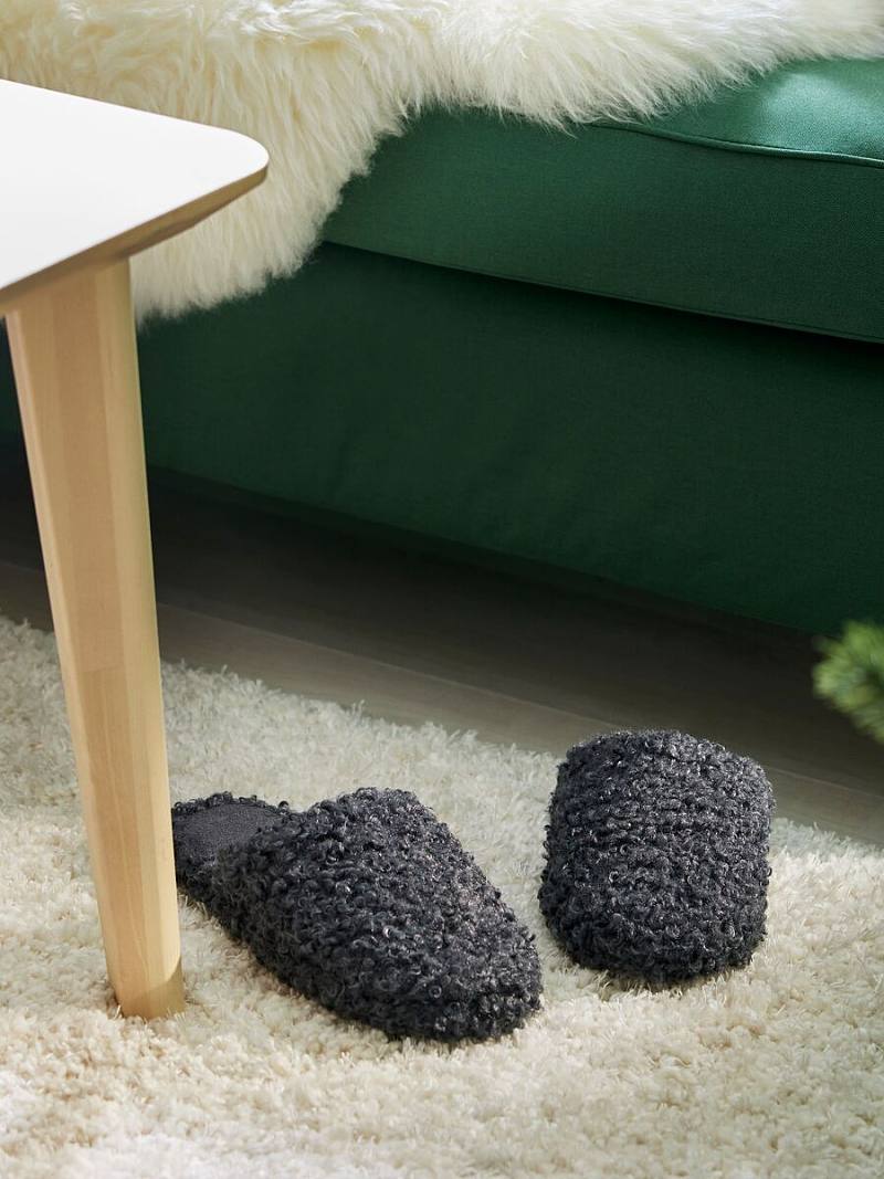 VINDUM rug, high pile green - IKEA