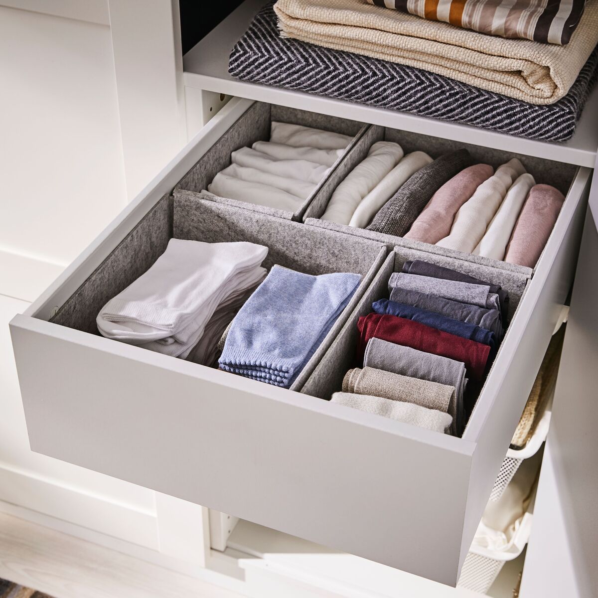 その他 IKEA PAX KOMPLEMEXT KOMPLEMENT box light grey - IKEA