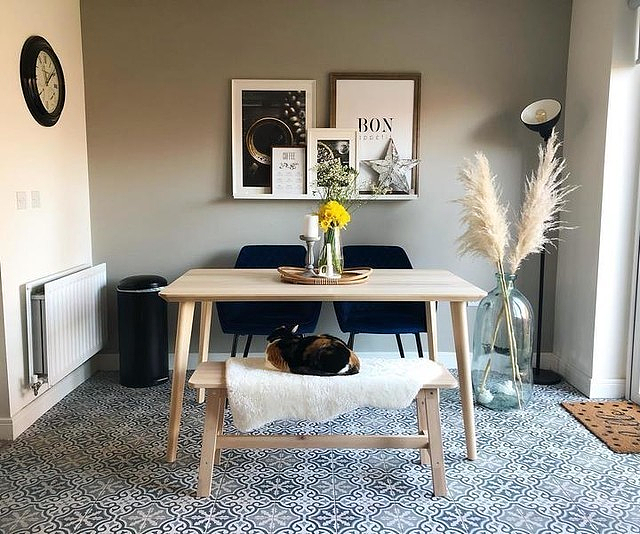 NORDMYRA table white/birch veneer - IKEA