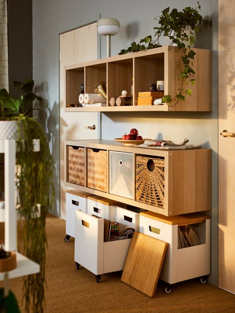 IKEA TJILLEVIPS シェルヴィプス　5個set IKEAアウトレットで発見！おしゃれな収納用品が優秀のわけ — りすと私