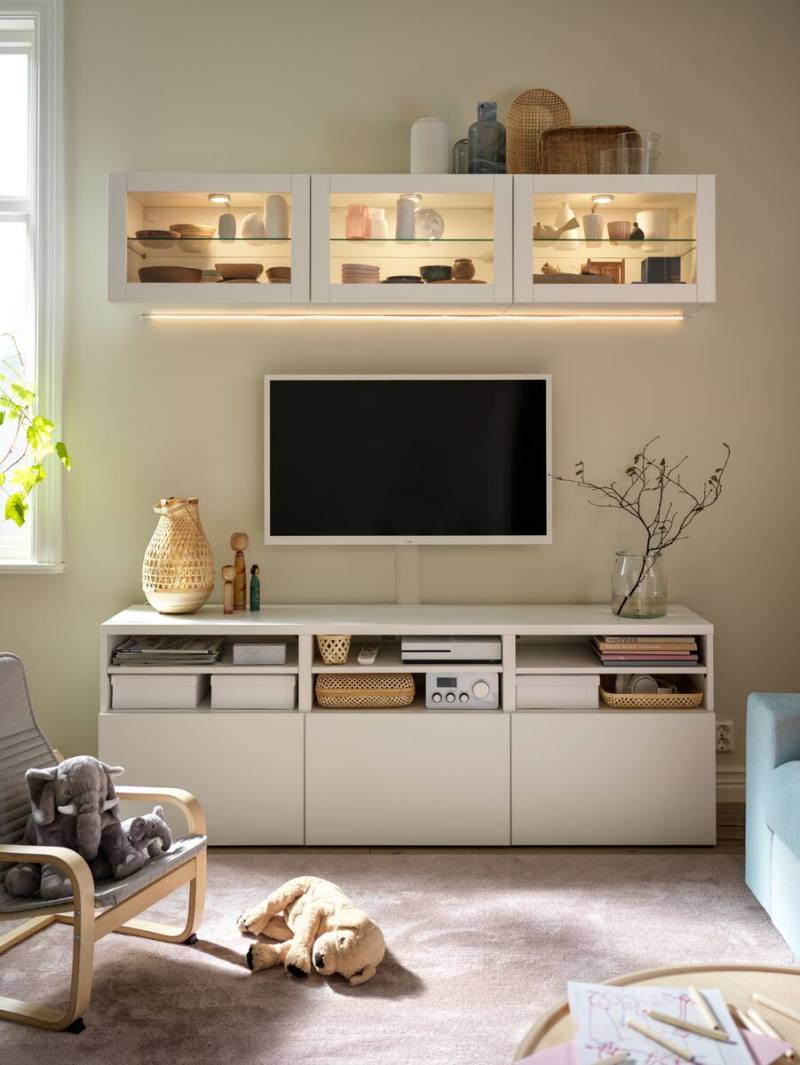 IKEA BYÅS テレビボード テレビ台 物凄 IKEA BYÅS テレビボード テレビ台 物凄