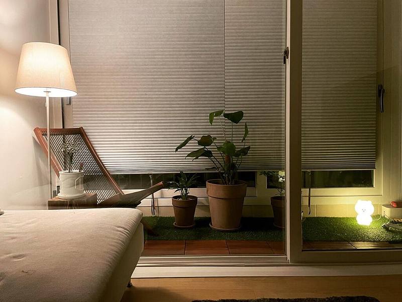 TRIPPEVALS block-out cellular blind white - IKEA