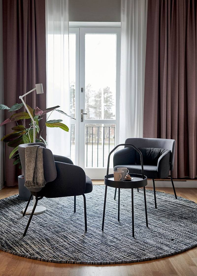 VISKABACKA armchair Gunnared dark grey - IKEA