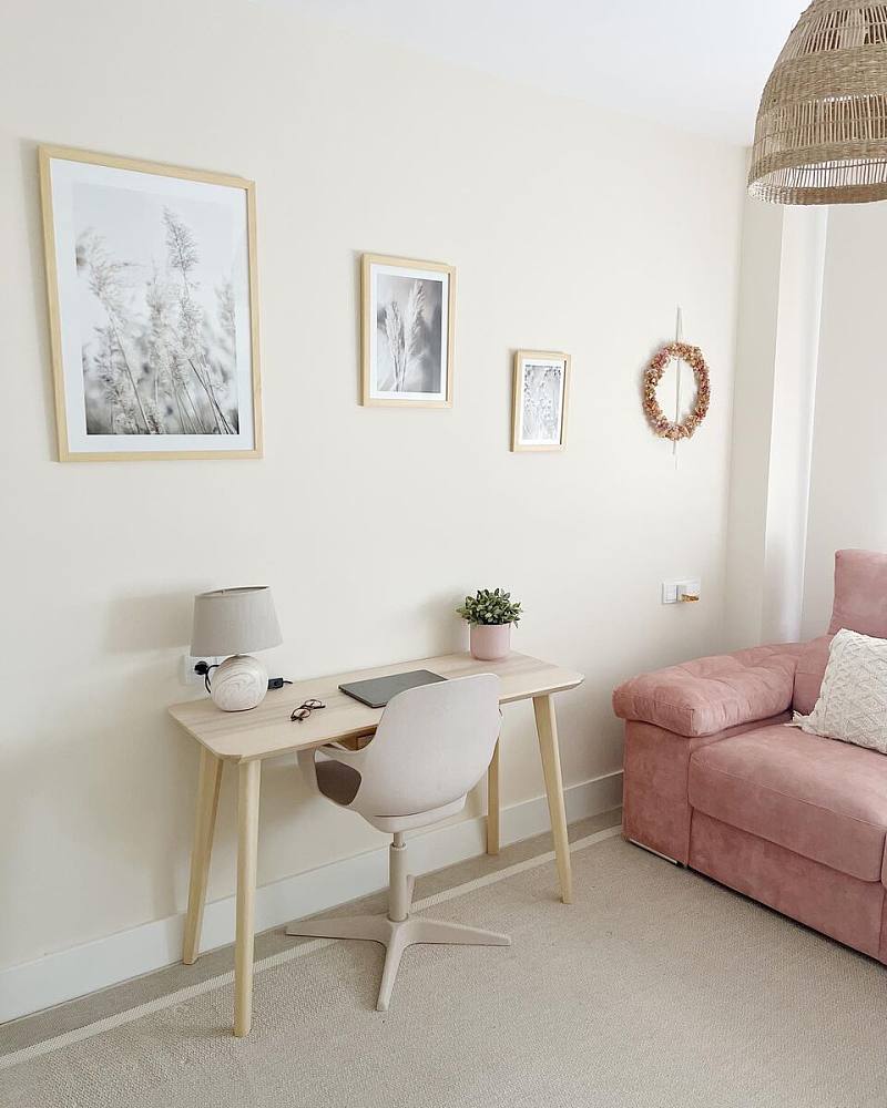 VEBJÖRN desk beige - IKEA