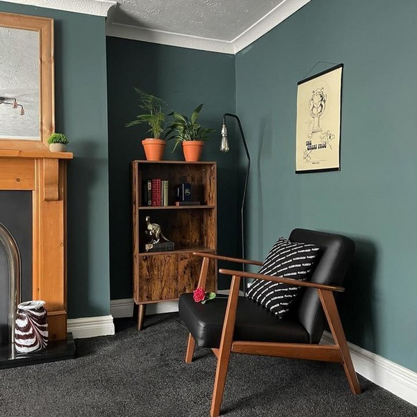 VISKABACKA armchair Gunnared dark grey - IKEA