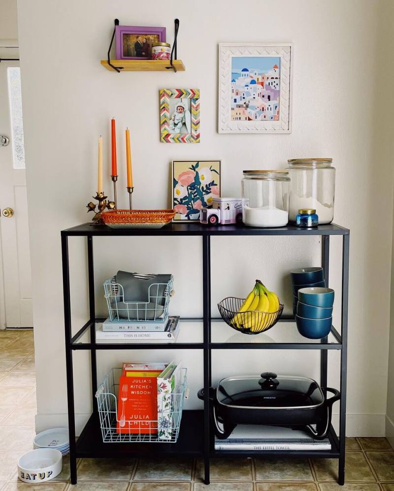 IKEA スヴェナルム SVENARUM shelving unit bamboo - IKEA