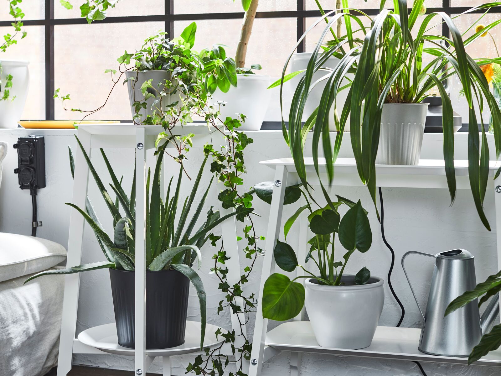 ALPVIDE plant stand white - IKEA