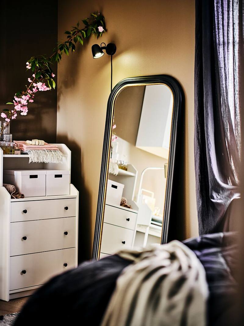 TOFTBYN mirror white - IKEA