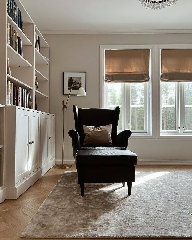NÖVLING rug, low pile dark blue/yellow-brown - IKEA