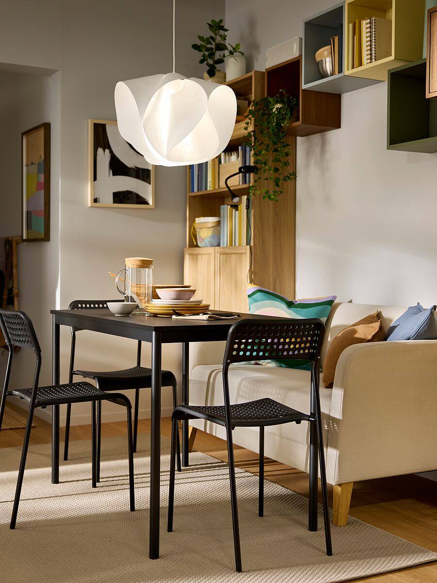 BILLY / OXBERG bookcase with doors oak effect - IKEA