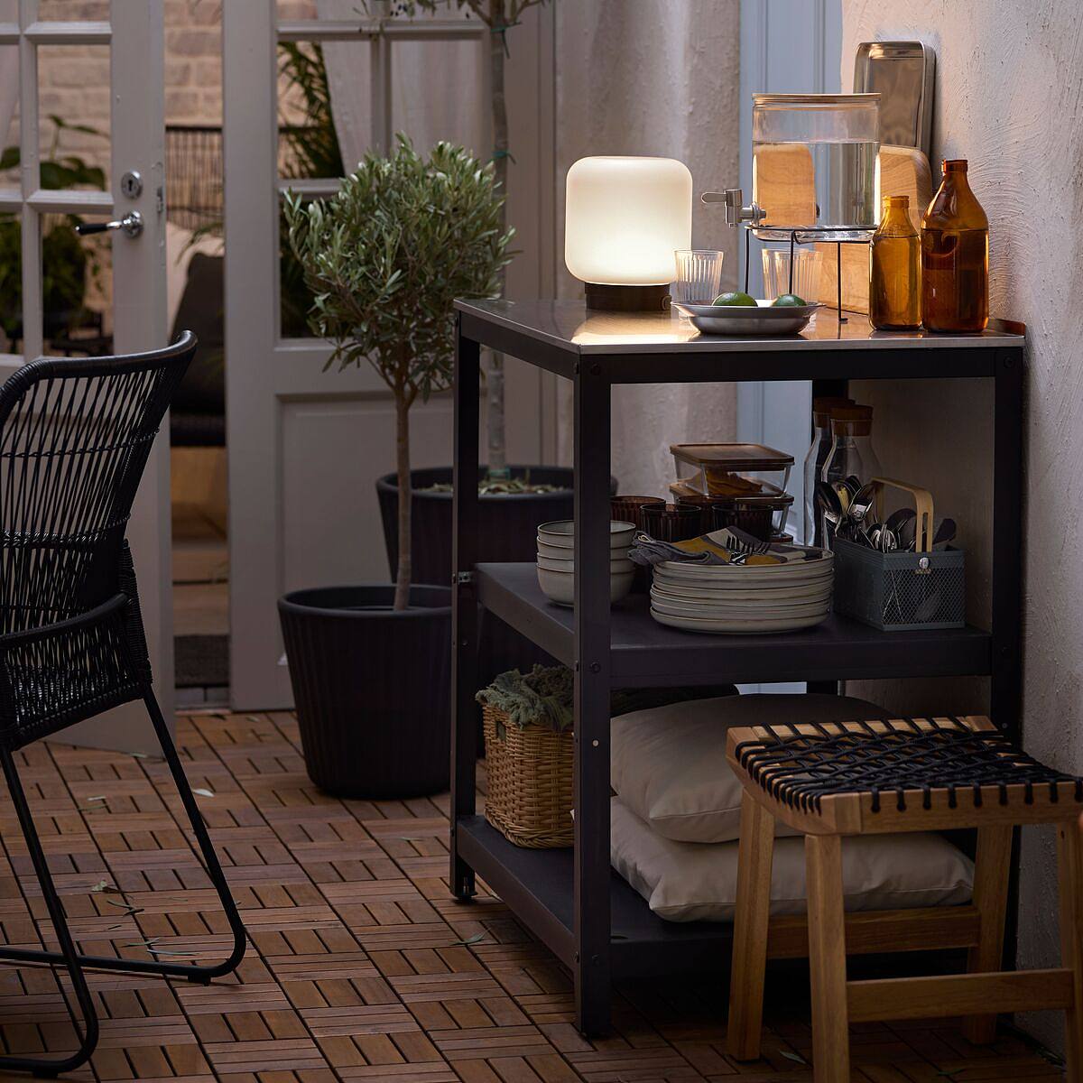 KNIPSA basket seagrass - IKEA