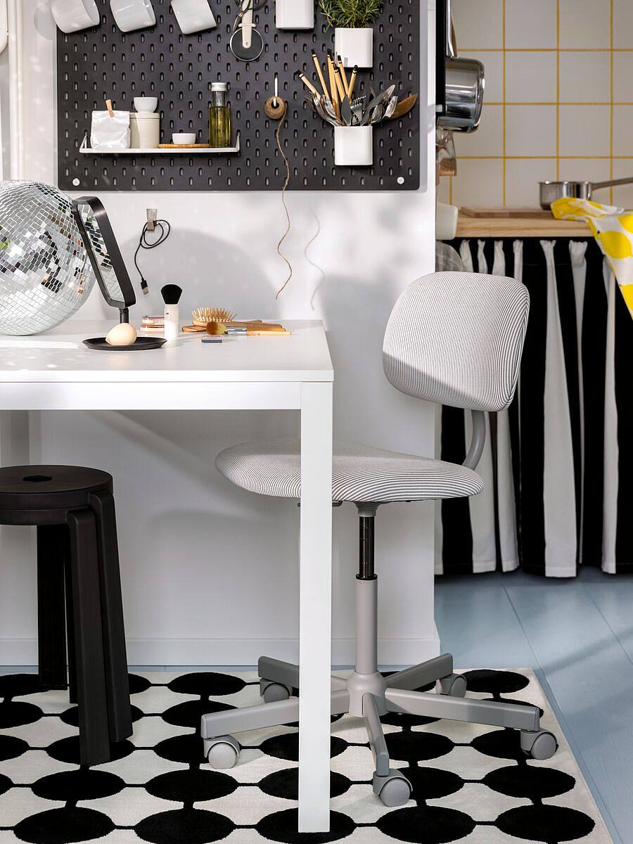 VÄXELFEL rug, low pile off-white - IKEA