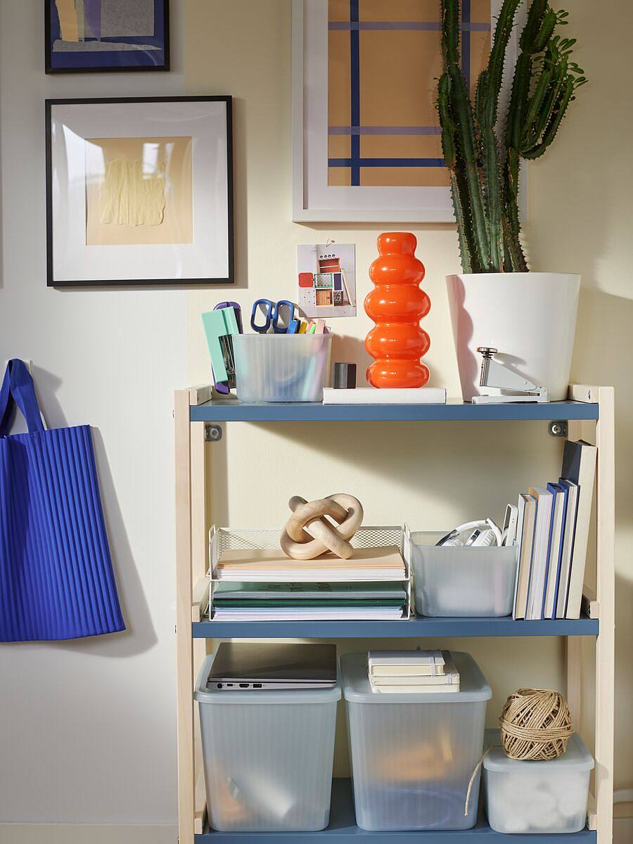 PLATSA open shelving unit green - IKEA