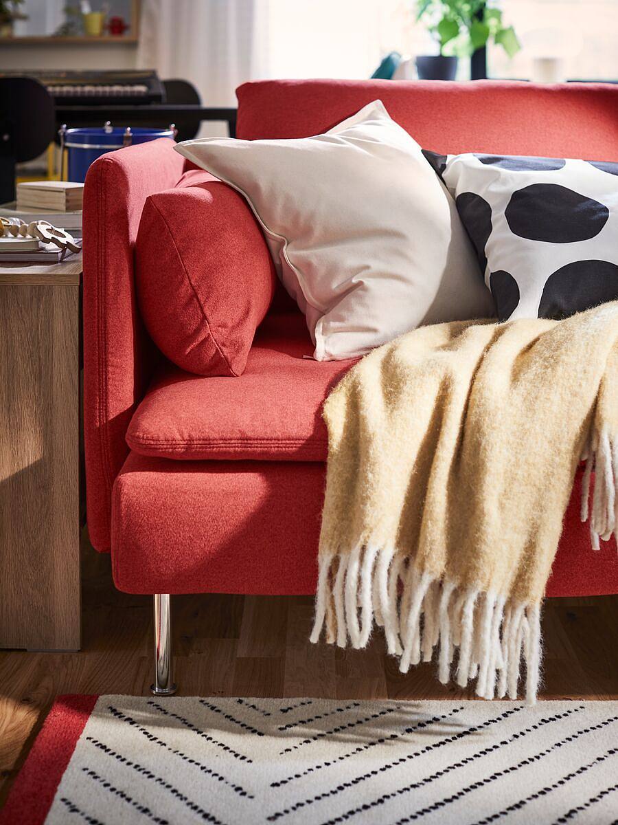 ONSEVIG rug, low pile multicolour - IKEA