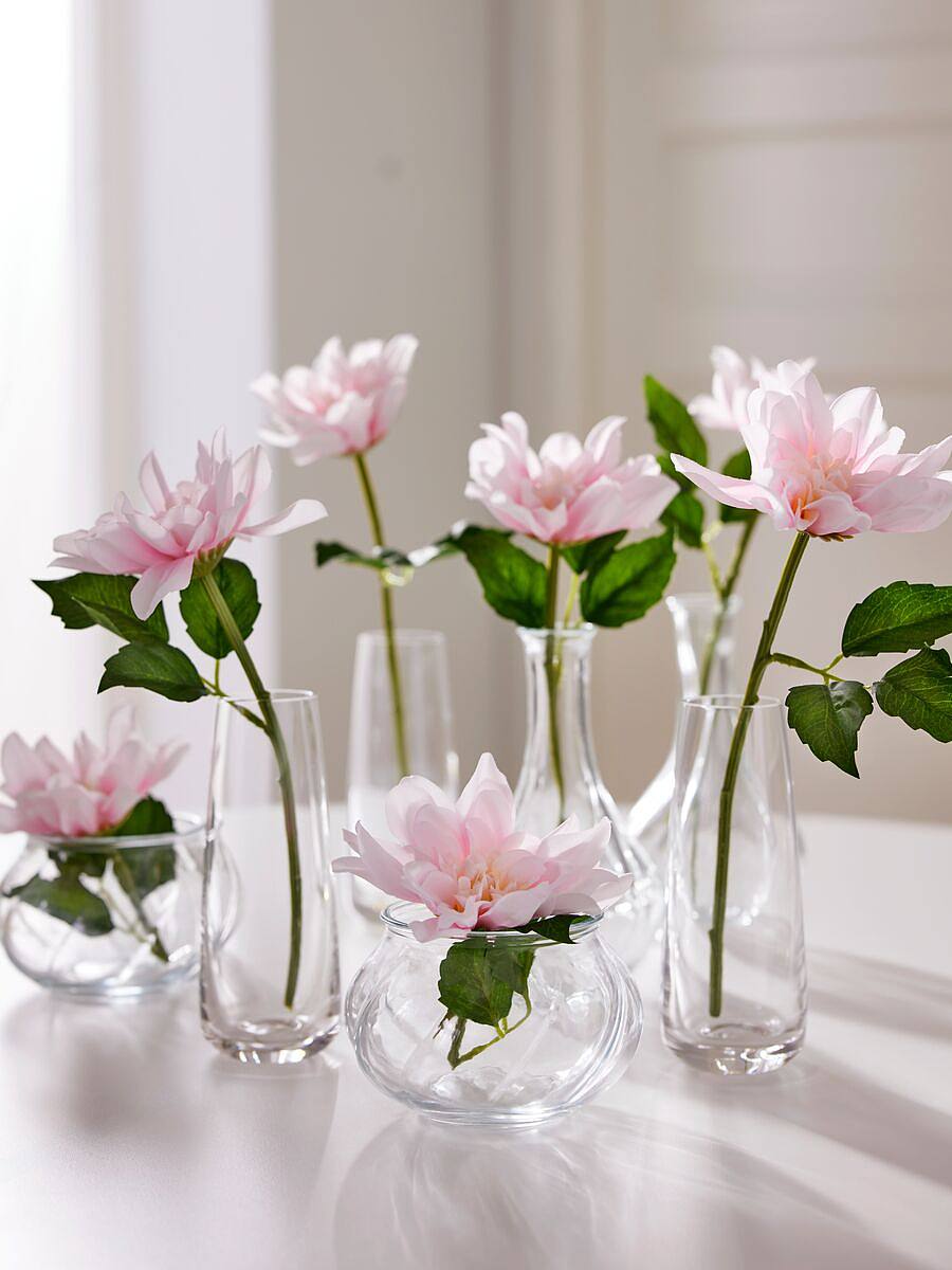 SMYCKA artificial flower Ranunculus/dark pink - IKEA
