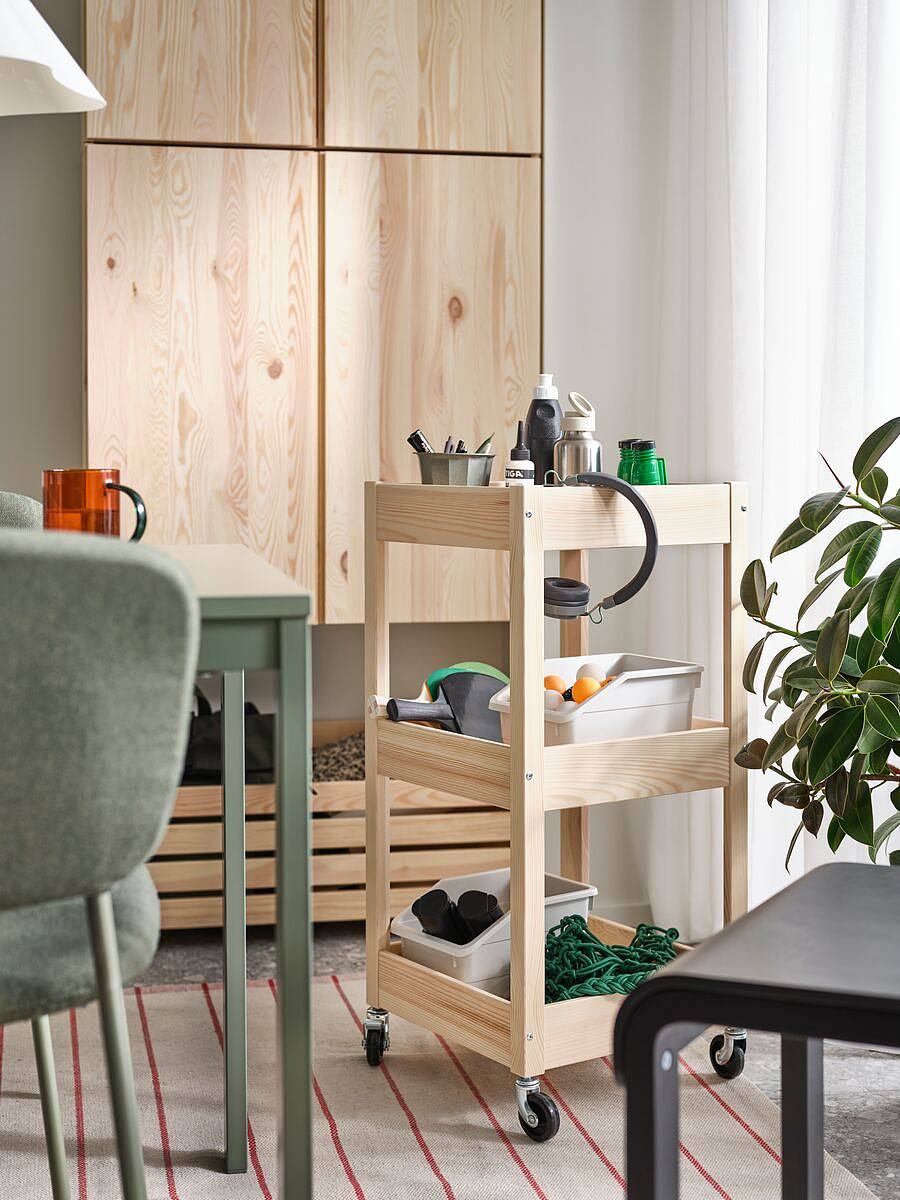 LANEBERG extendable table white - IKEA