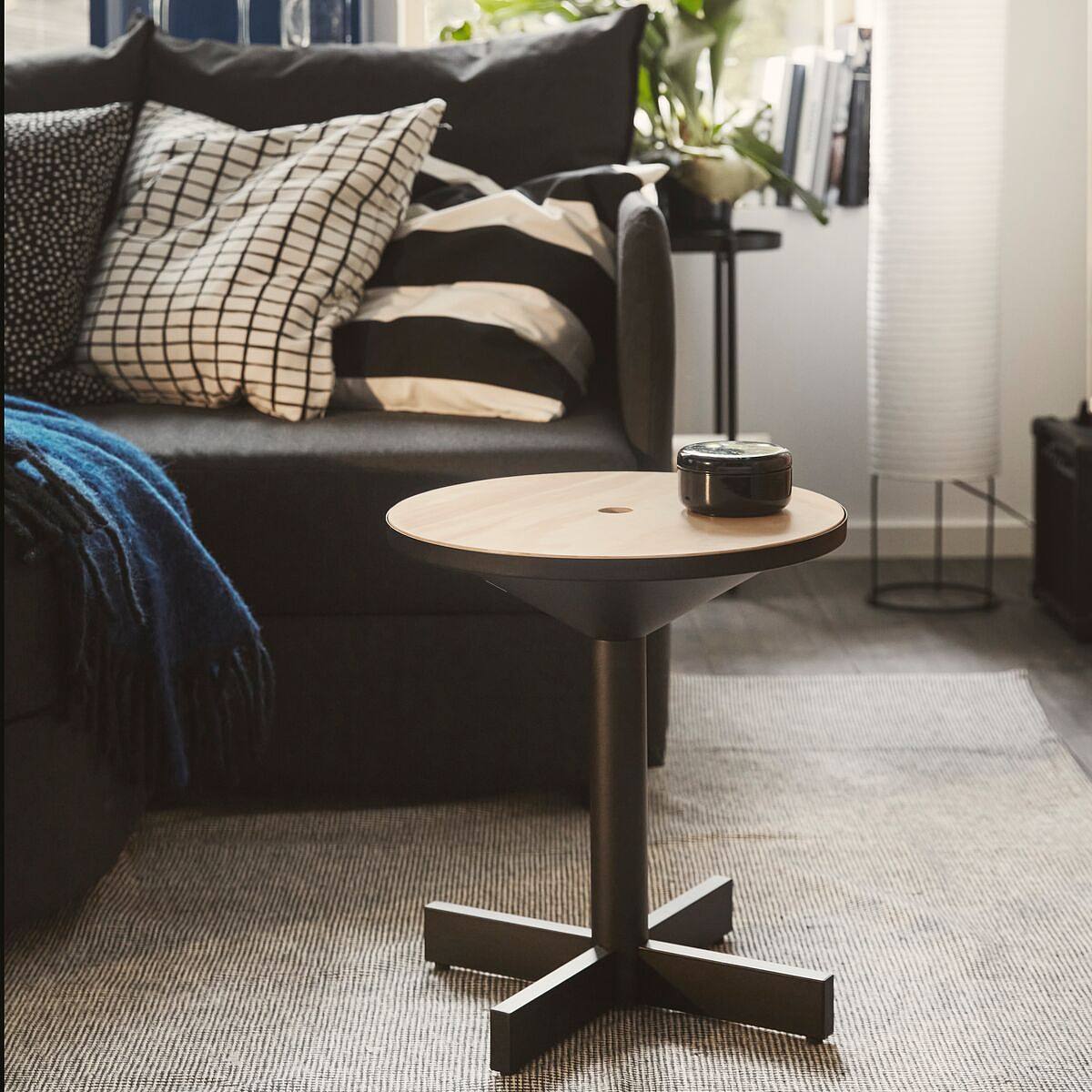 LINDÅKRA 2-seat sofa-bed Vissle dark grey - IKEA