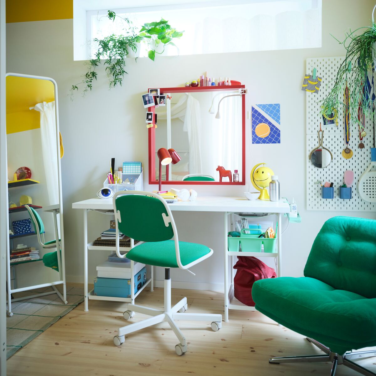KARMSUND standing mirror black - IKEA