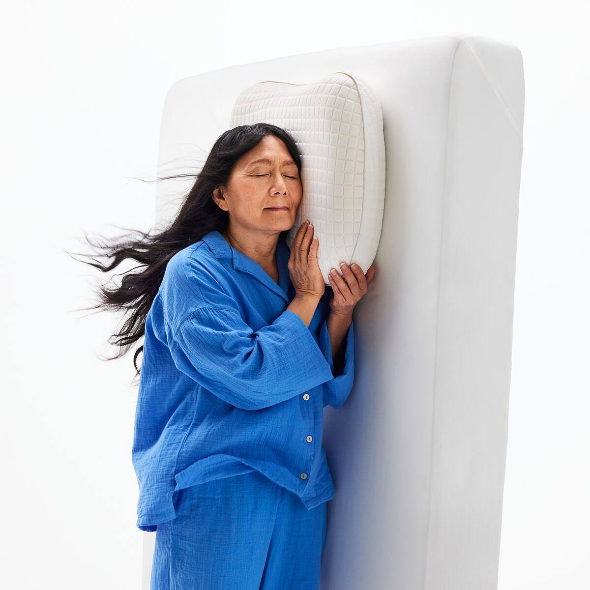 VESTERÖY pocket sprung mattress extra firm/light blue - IKEA