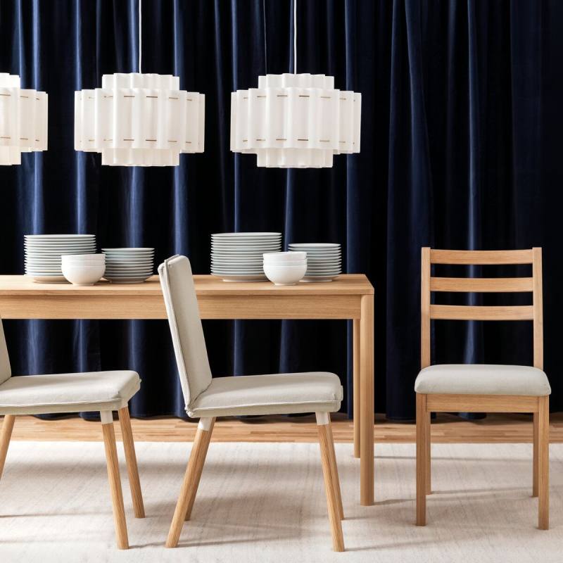 NORDMYRA table white/birch veneer - IKEA