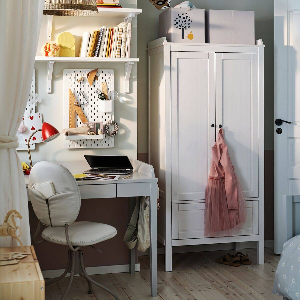 SUNDVIK wardrobe white - IKEA