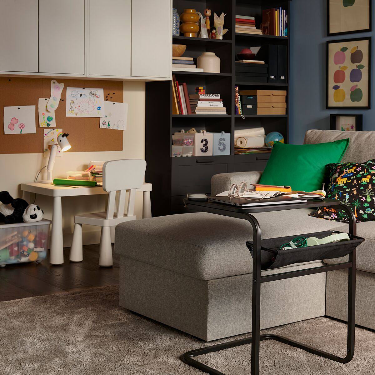 BRIMNES bookcase black - IKEA