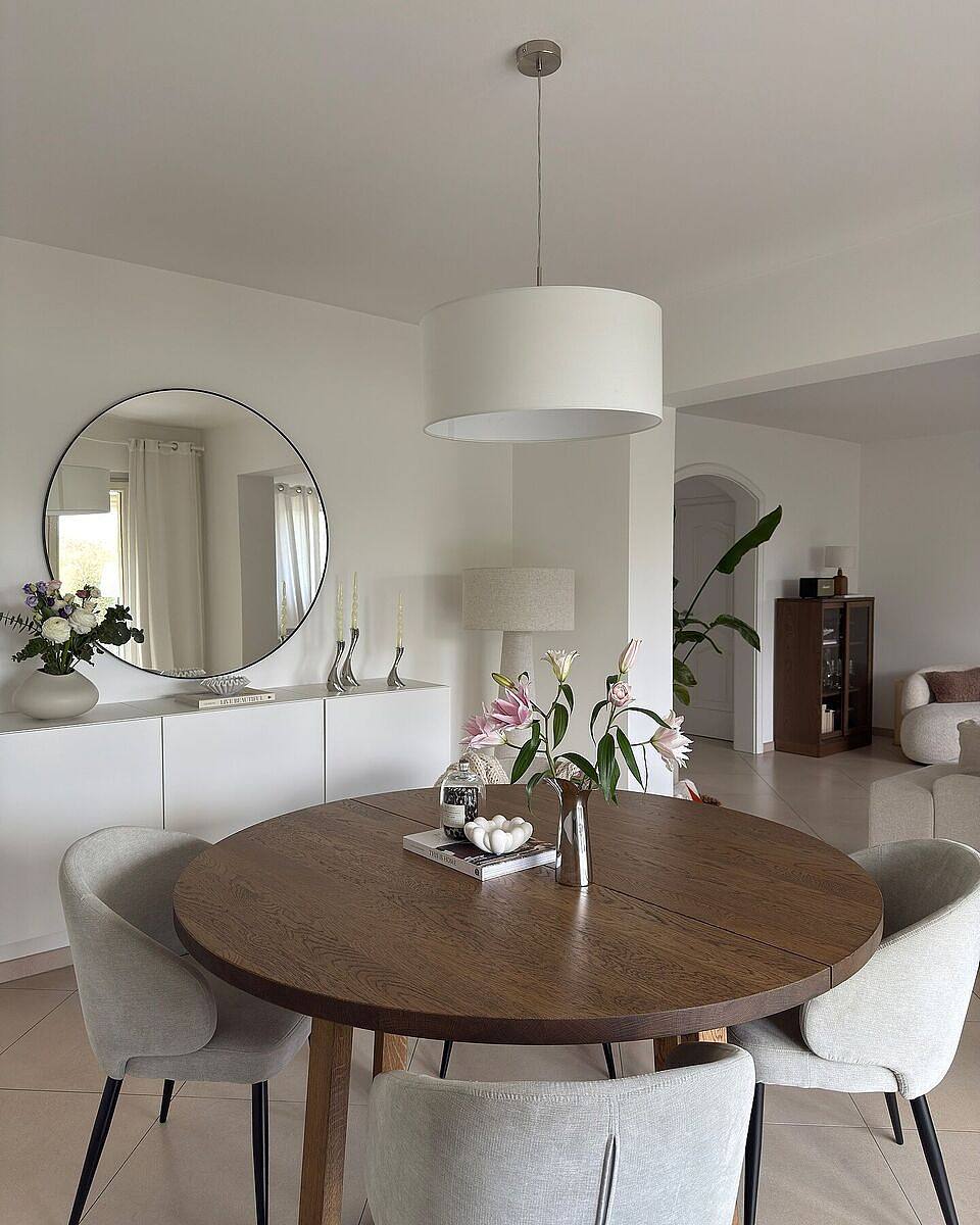 NORDMYRA table white/birch veneer - IKEA