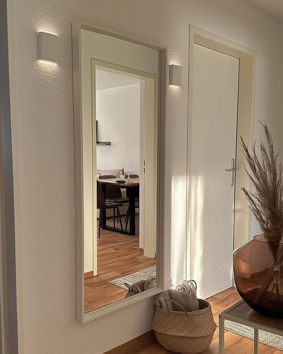 HOVET mirror aluminium - IKEA