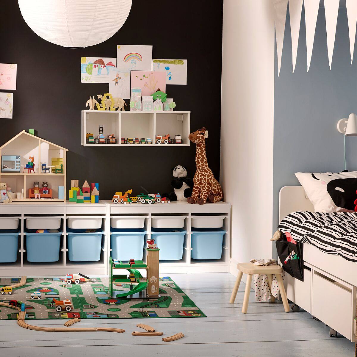 VALLABY rug green - IKEA