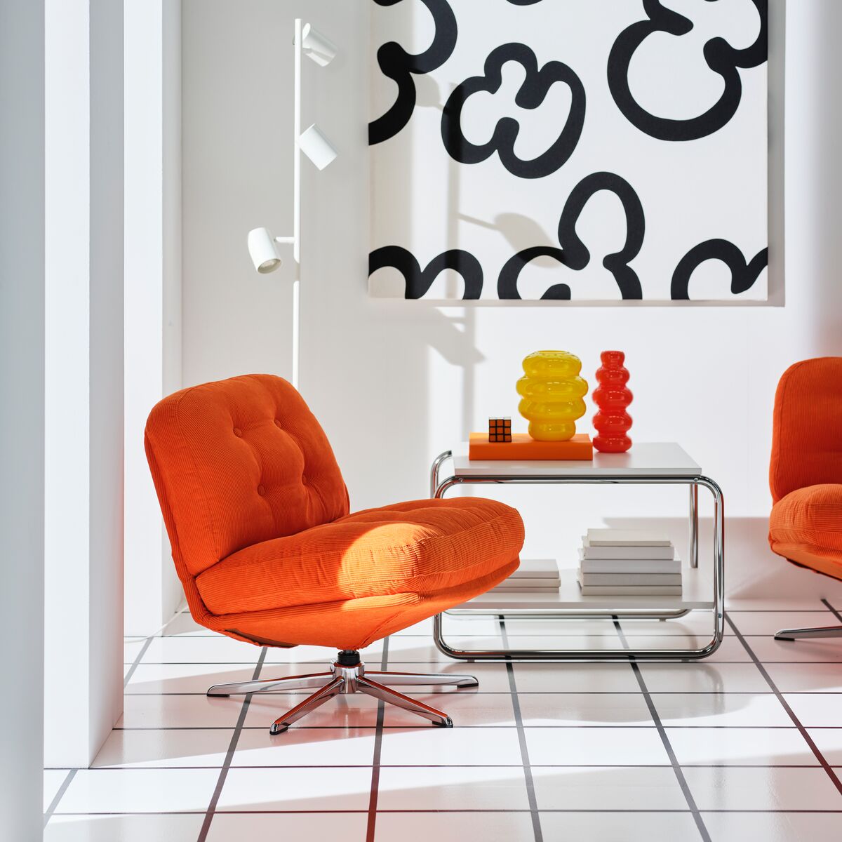 IKEA　DYVLINGE　ブラック DYVLINGE ディヴリンゲ 回転イージーチェア, ケーリンゲ