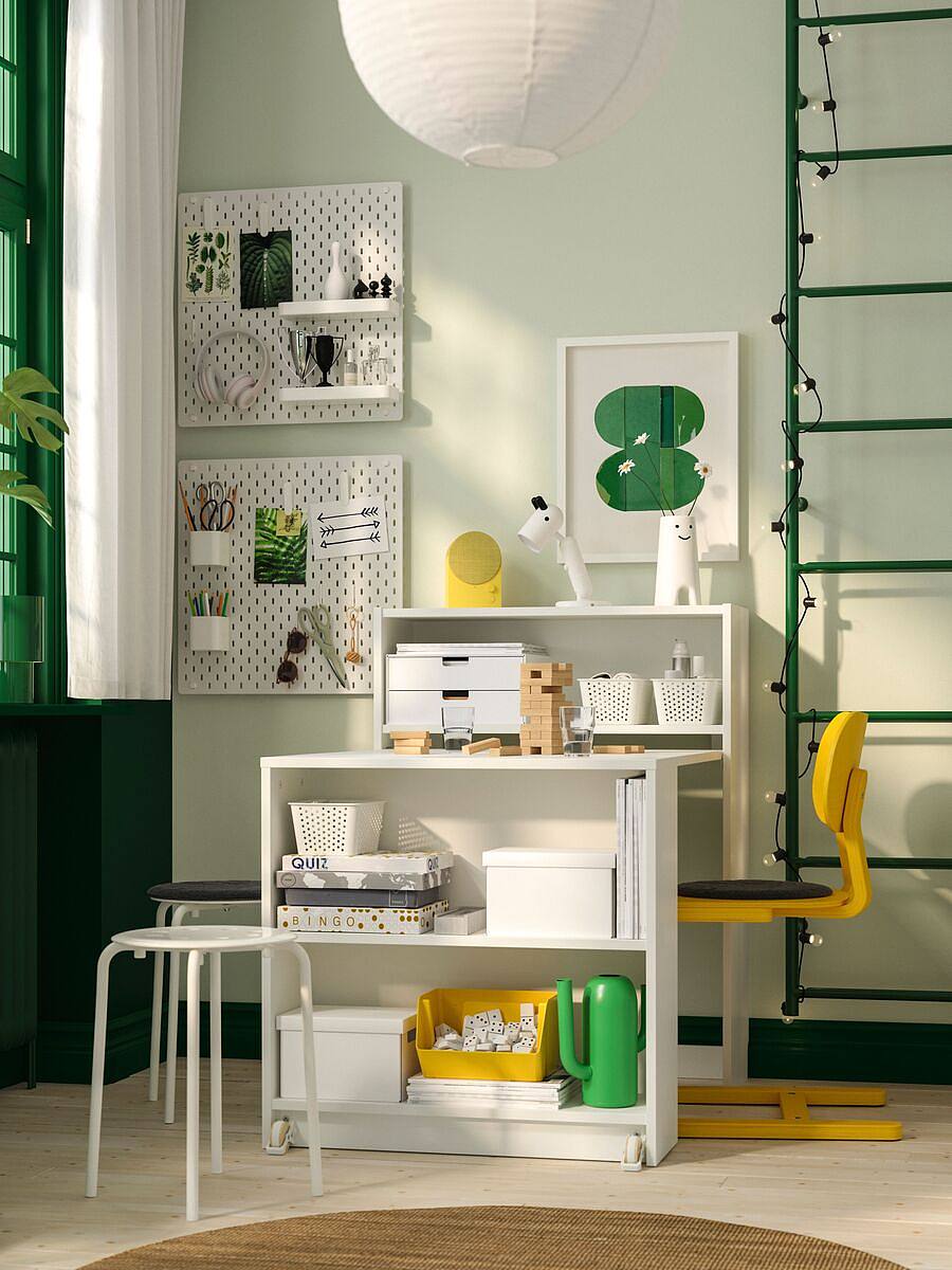 NORDMYRA chair white/birch - IKEA