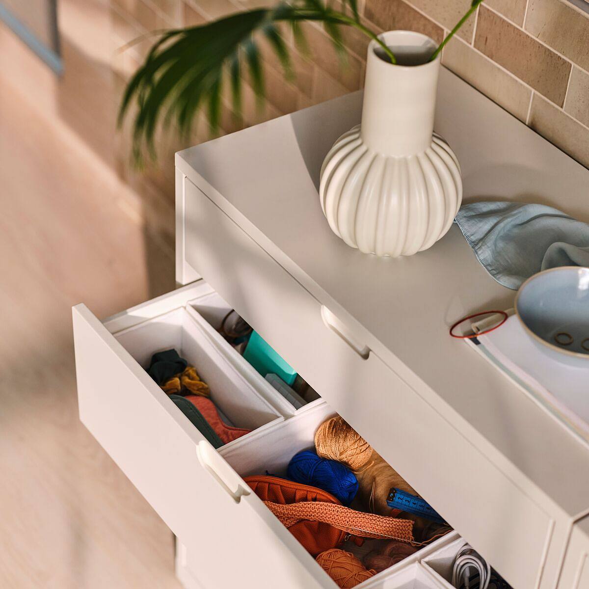 TONSTAD chest of 4 drawers off-white - IKEA