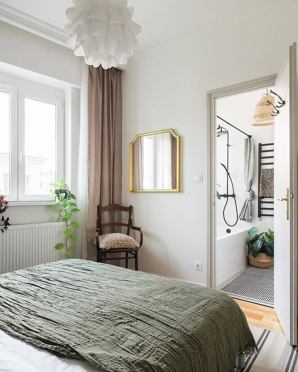 RÅMEBO mirror gold-colour - IKEA