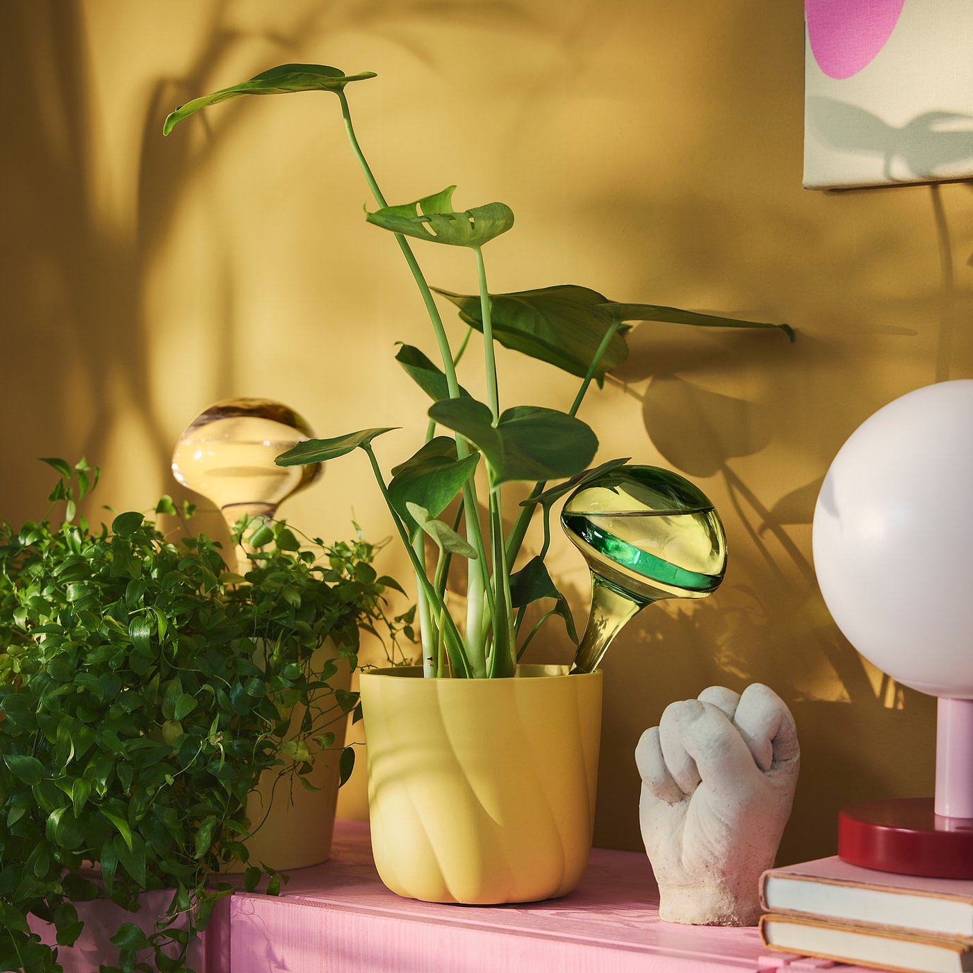 DOFTRIPS plant pot dark yellow - IKEA