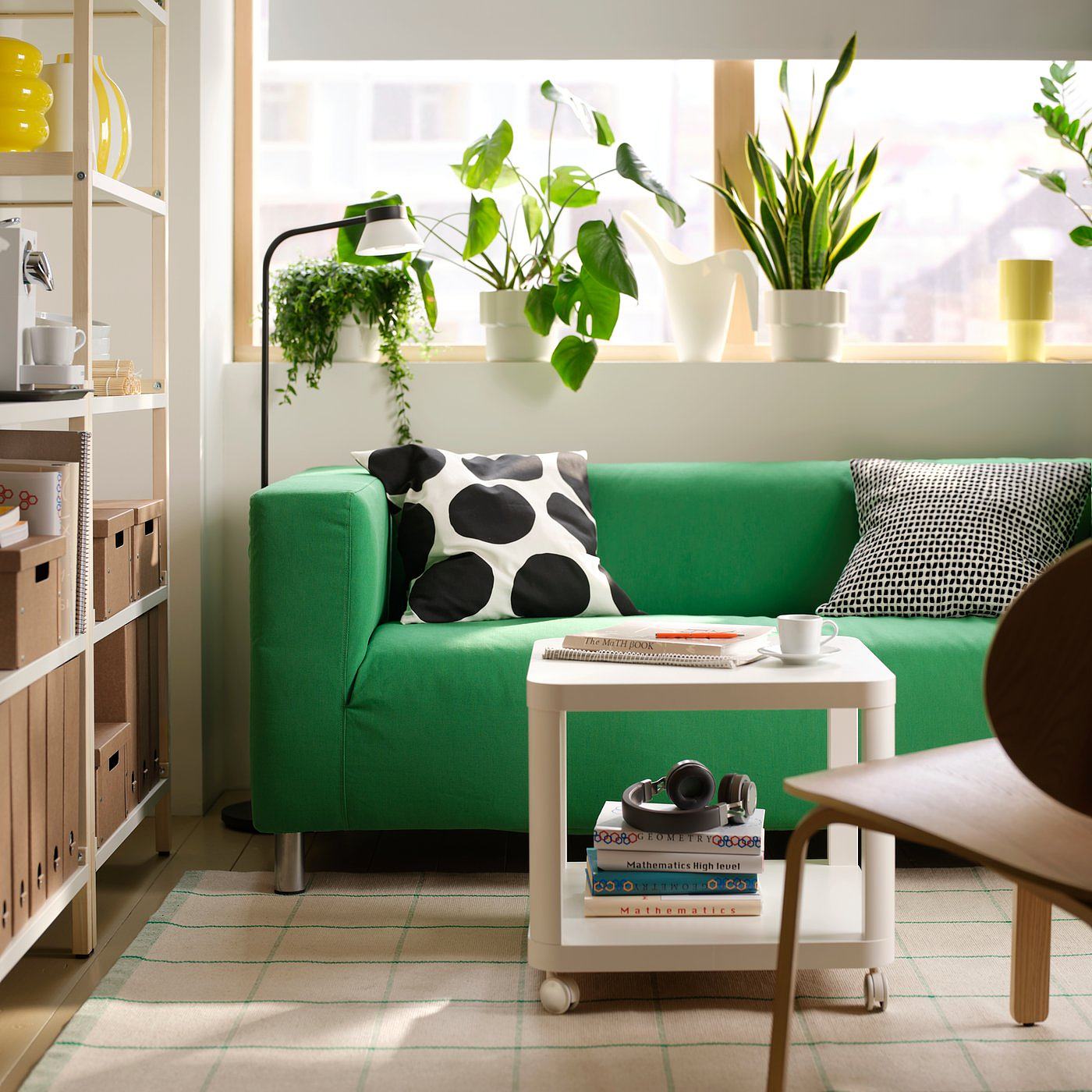 PLATSA open shelving unit green - IKEA