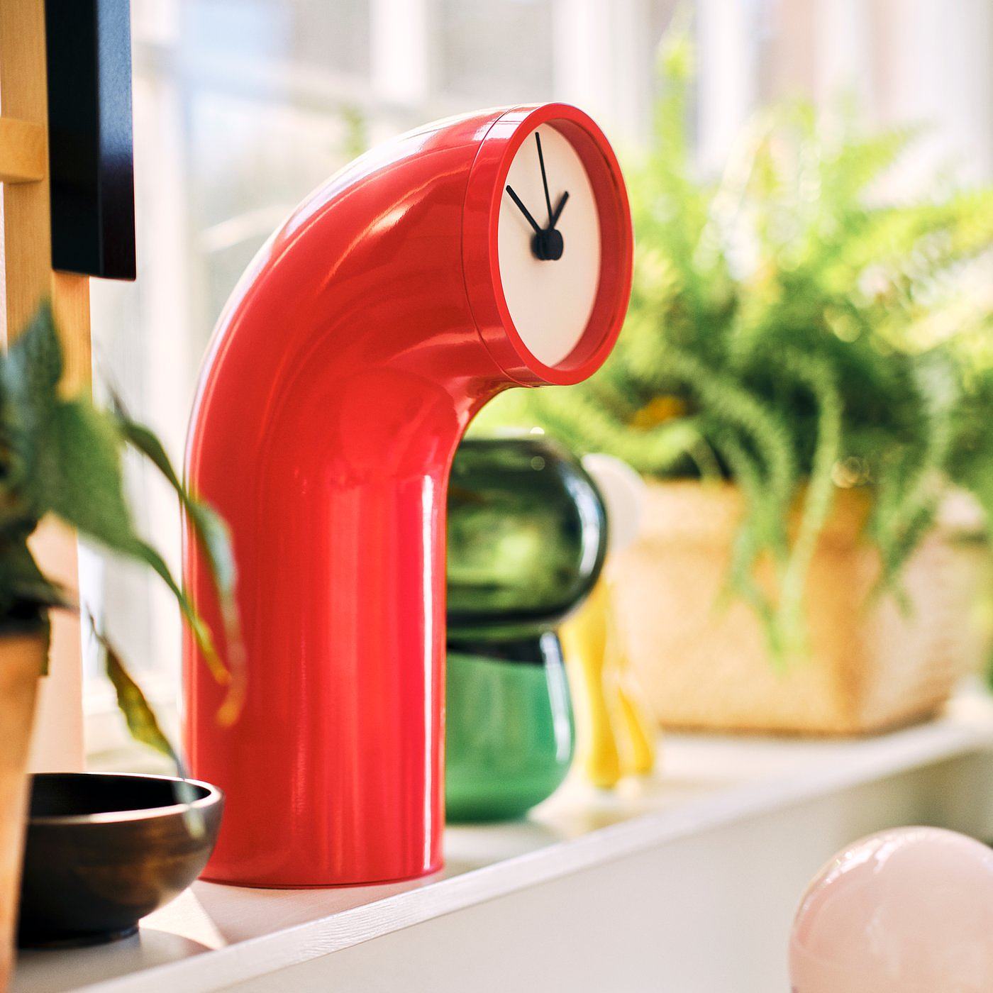 IKEA PS 2026 table clock red - IKEA