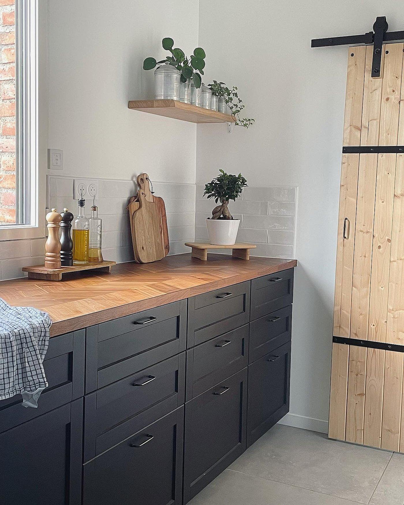 SINARP drawer front brown - IKEA
