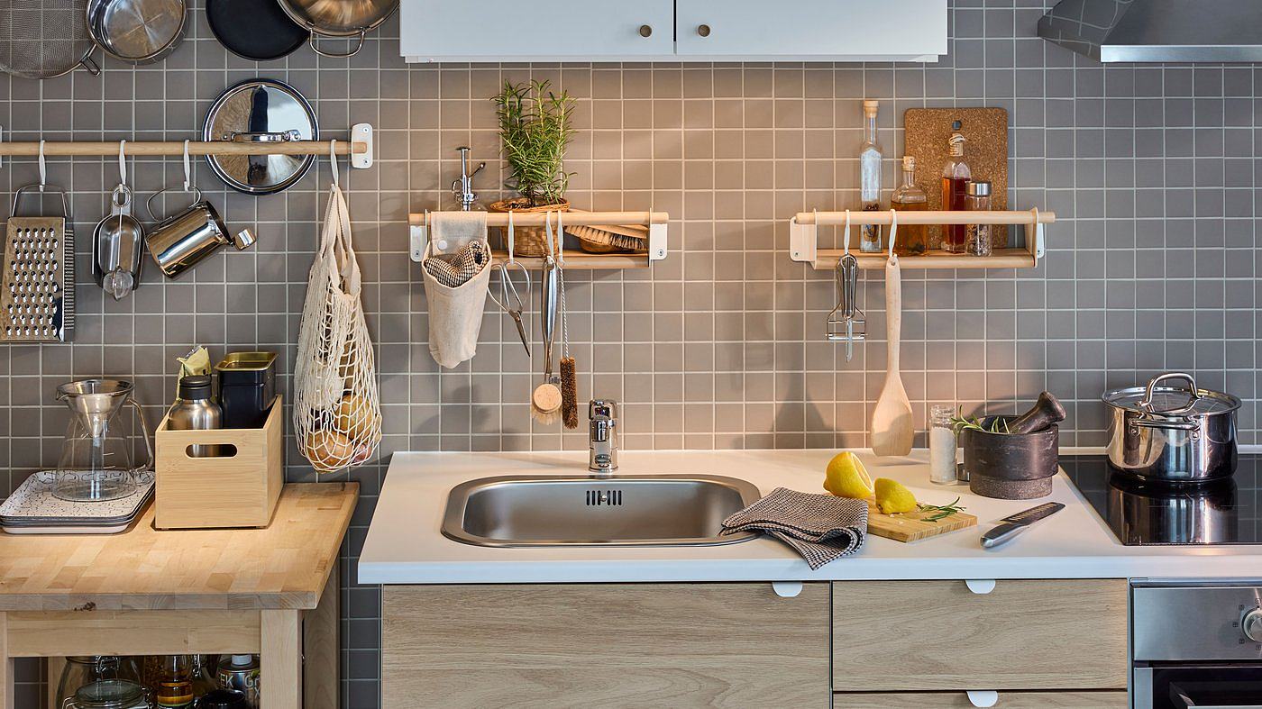 NEREBY wall shelf birch - IKEA