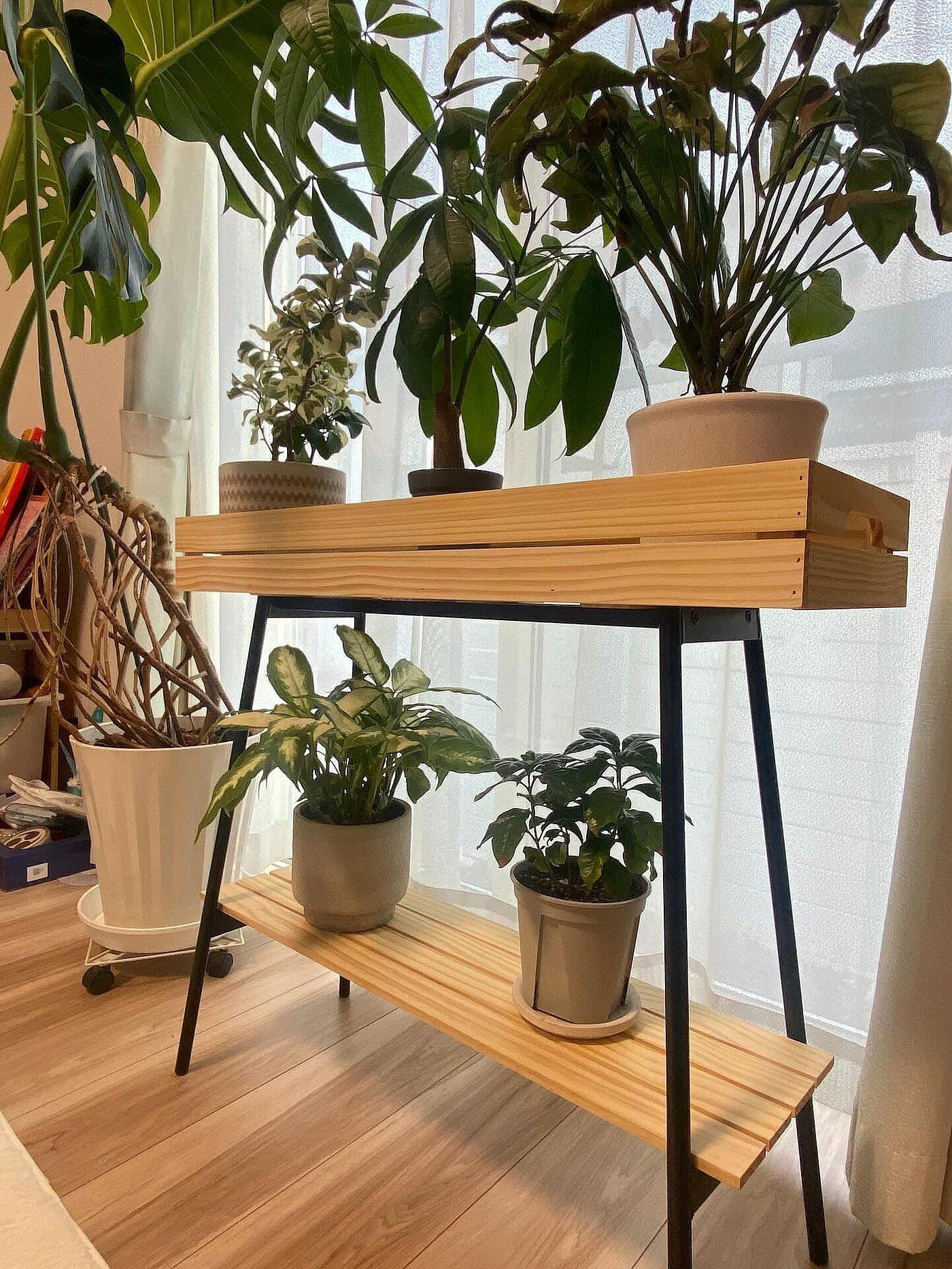ALPVIDE plant stand white - IKEA