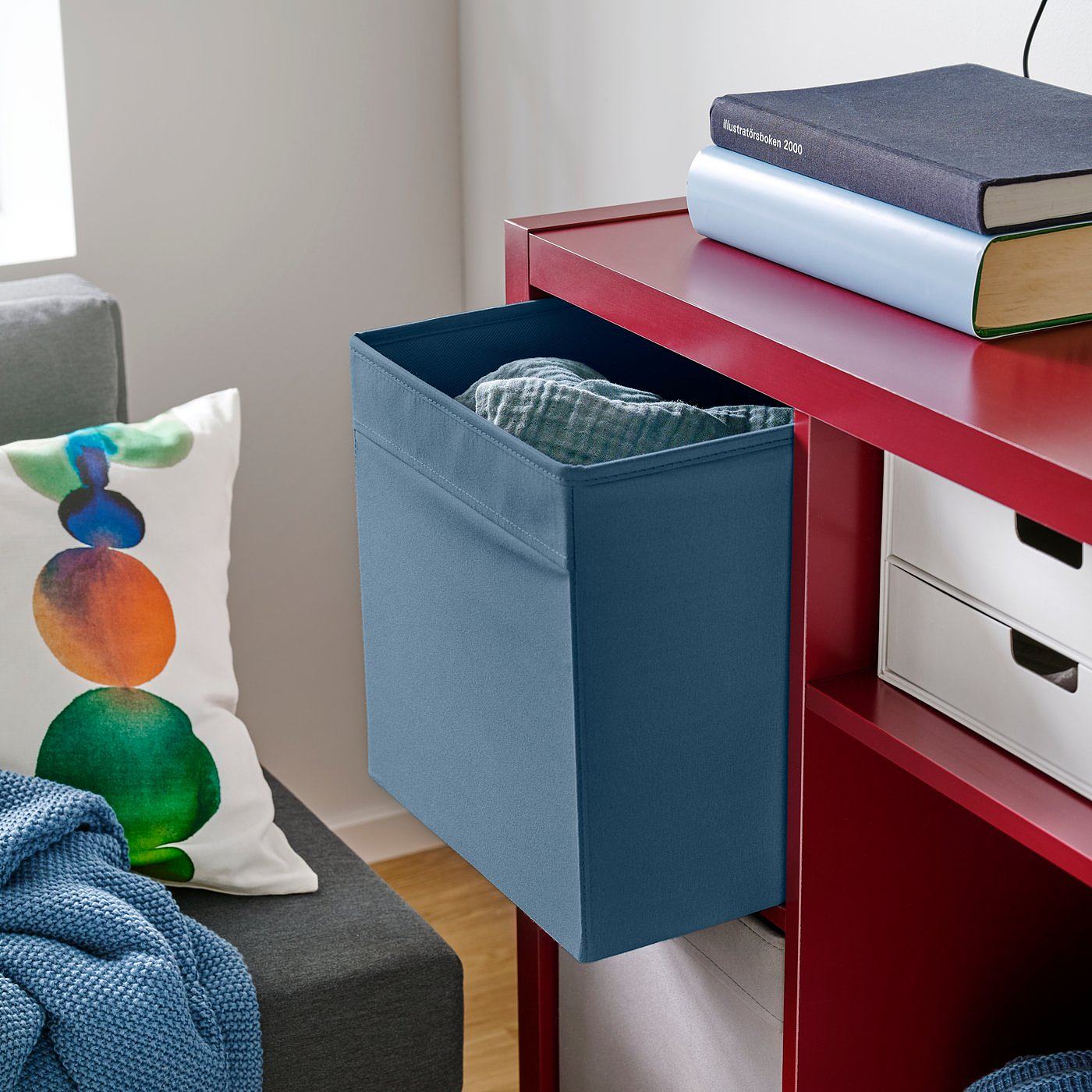DRÖNA box blue - IKEA