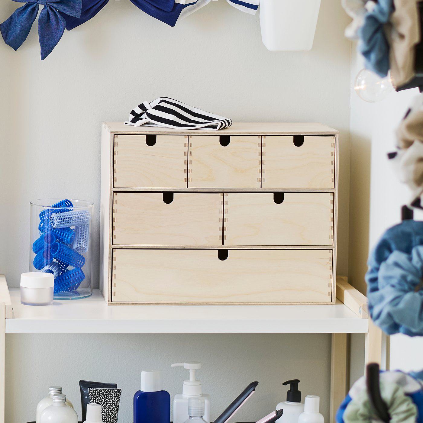MOPPE mini chest of drawers birch plywood - IKEA