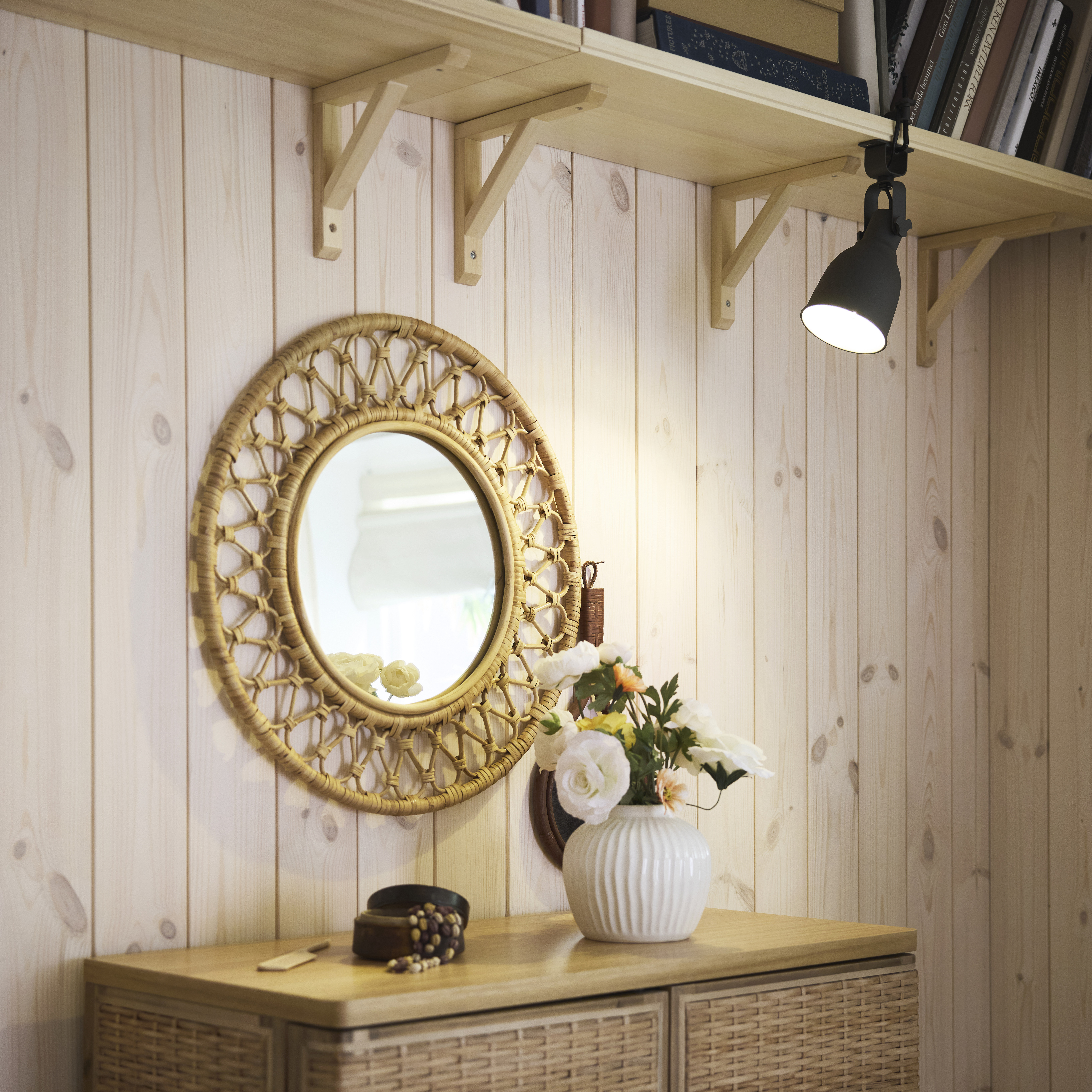 GRINSBOL mirror rattan - IKEA