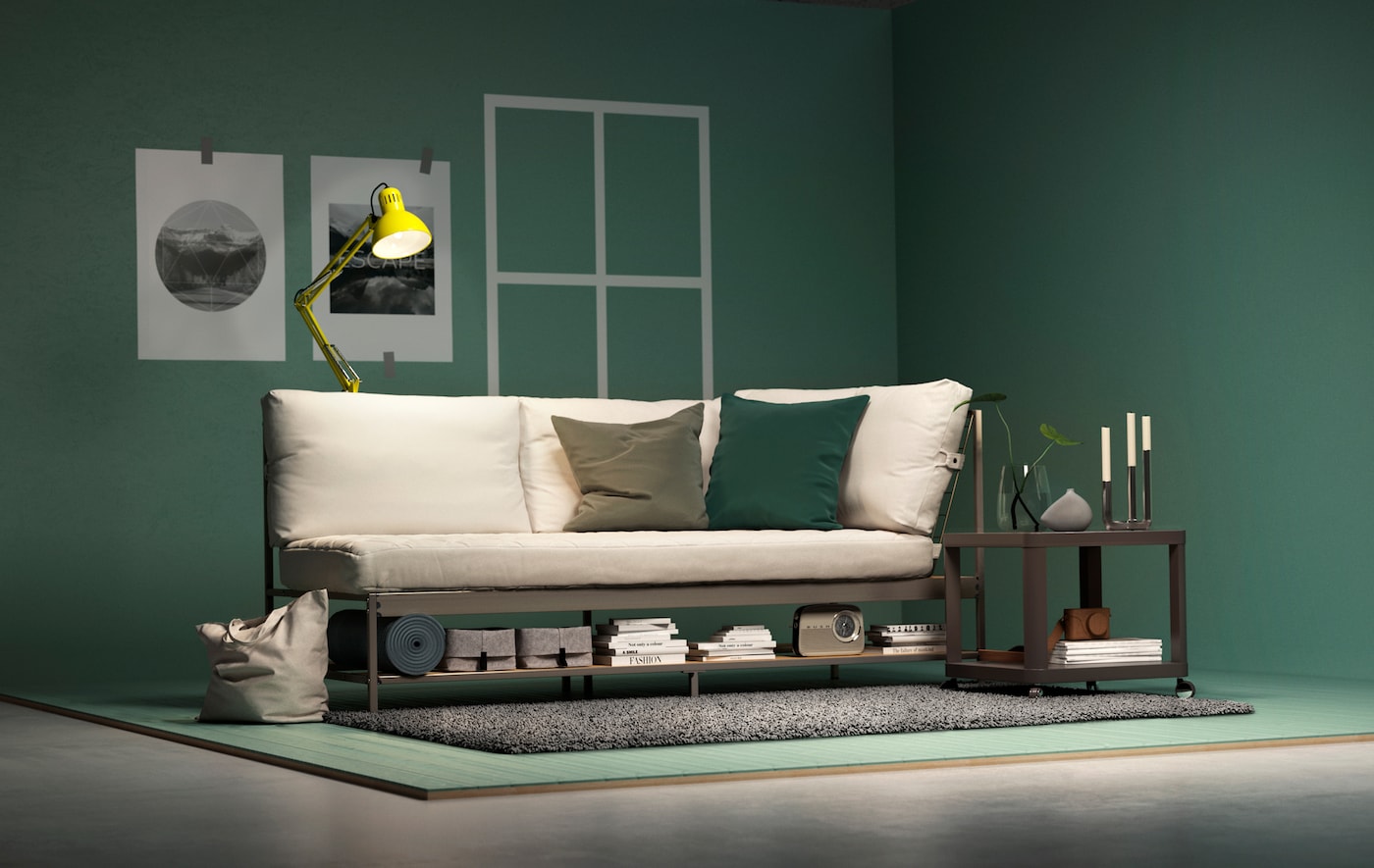 Living room furniture for small spaces and flexible homes