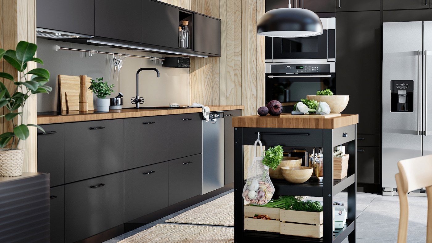 KUNGSBACKA anthracite kitchen – clean and stylish KUNGSBACKA anthracite kitchen – clean and stylish