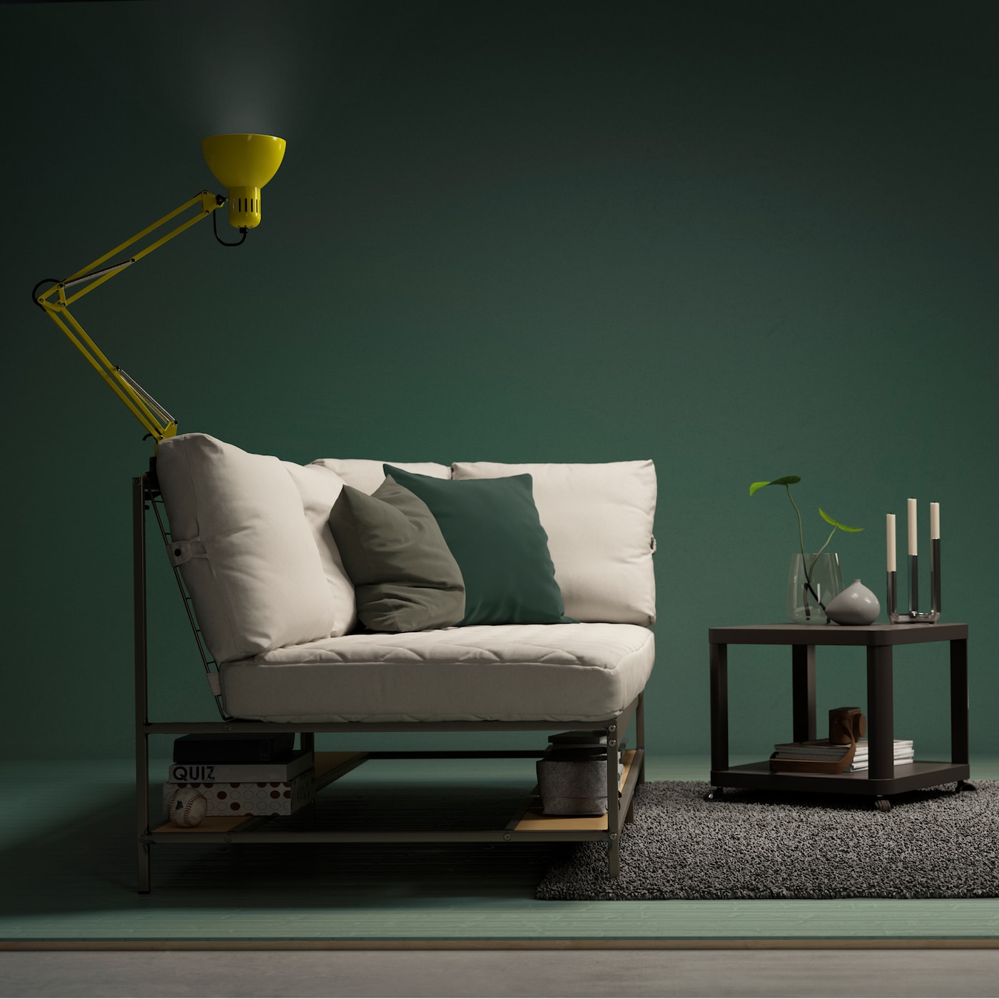 Living room furniture for small spaces and flexible homes
