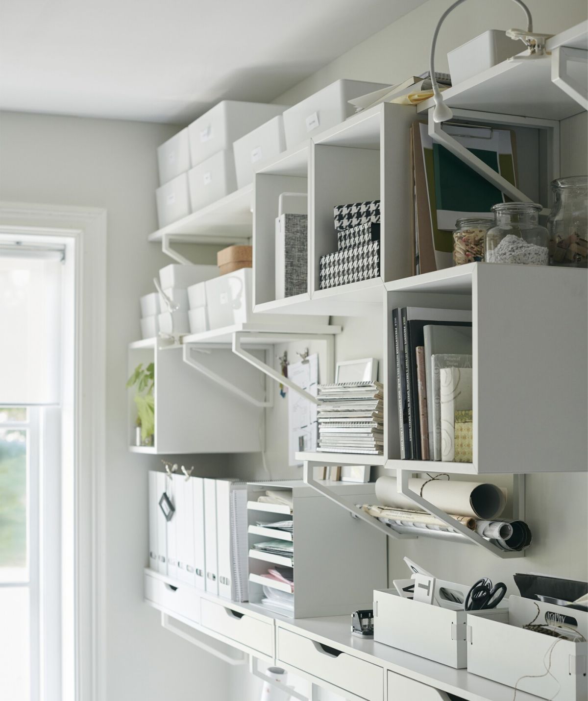 巧妙创意助你打造灵活的家庭办公室——宜家