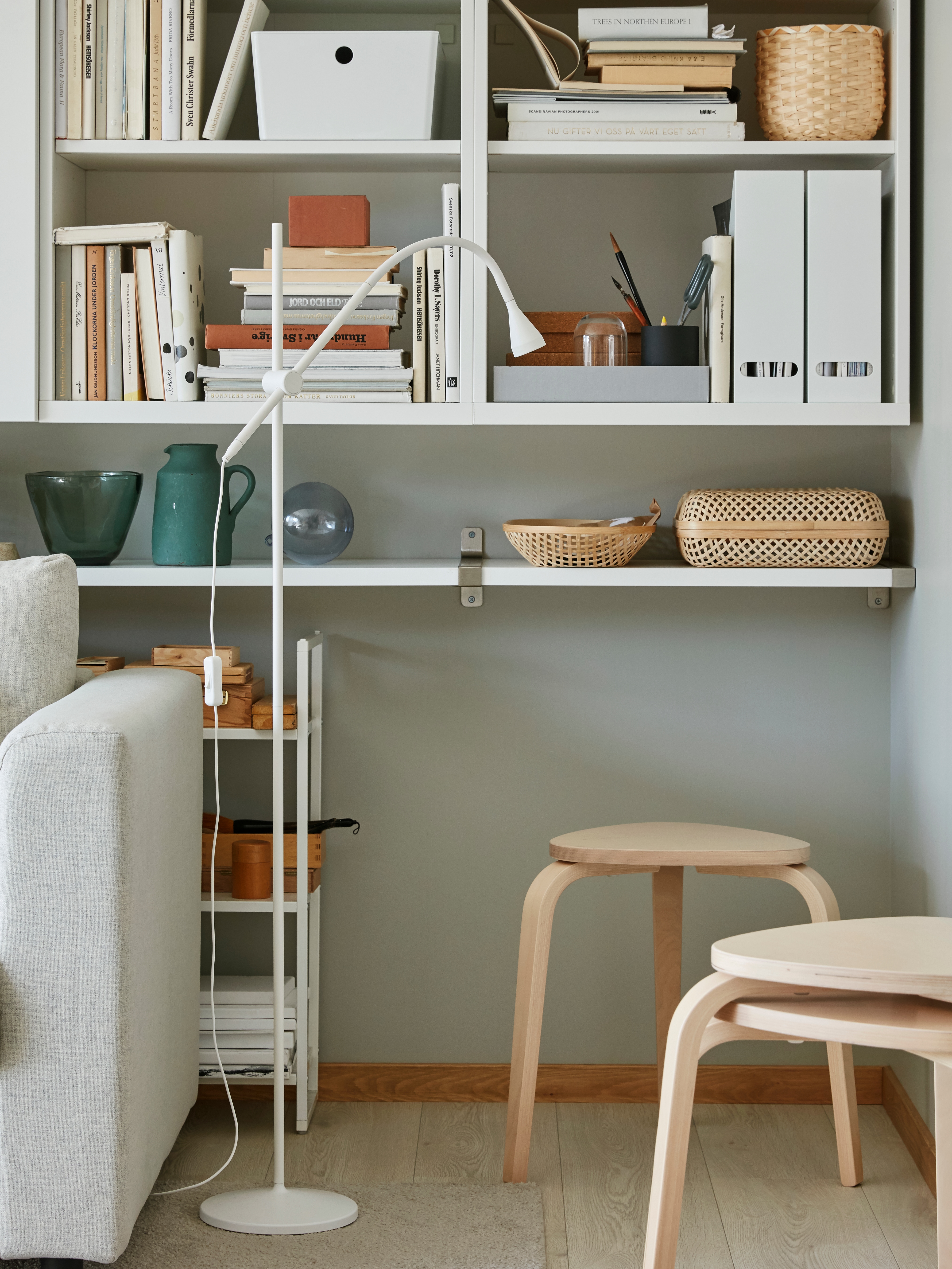 IKEA SIBBHULT ブラケット ホワイト 18x18cm 40個 IKEA SIBBHULT ブラケット ホワイト 18x18cm 40個