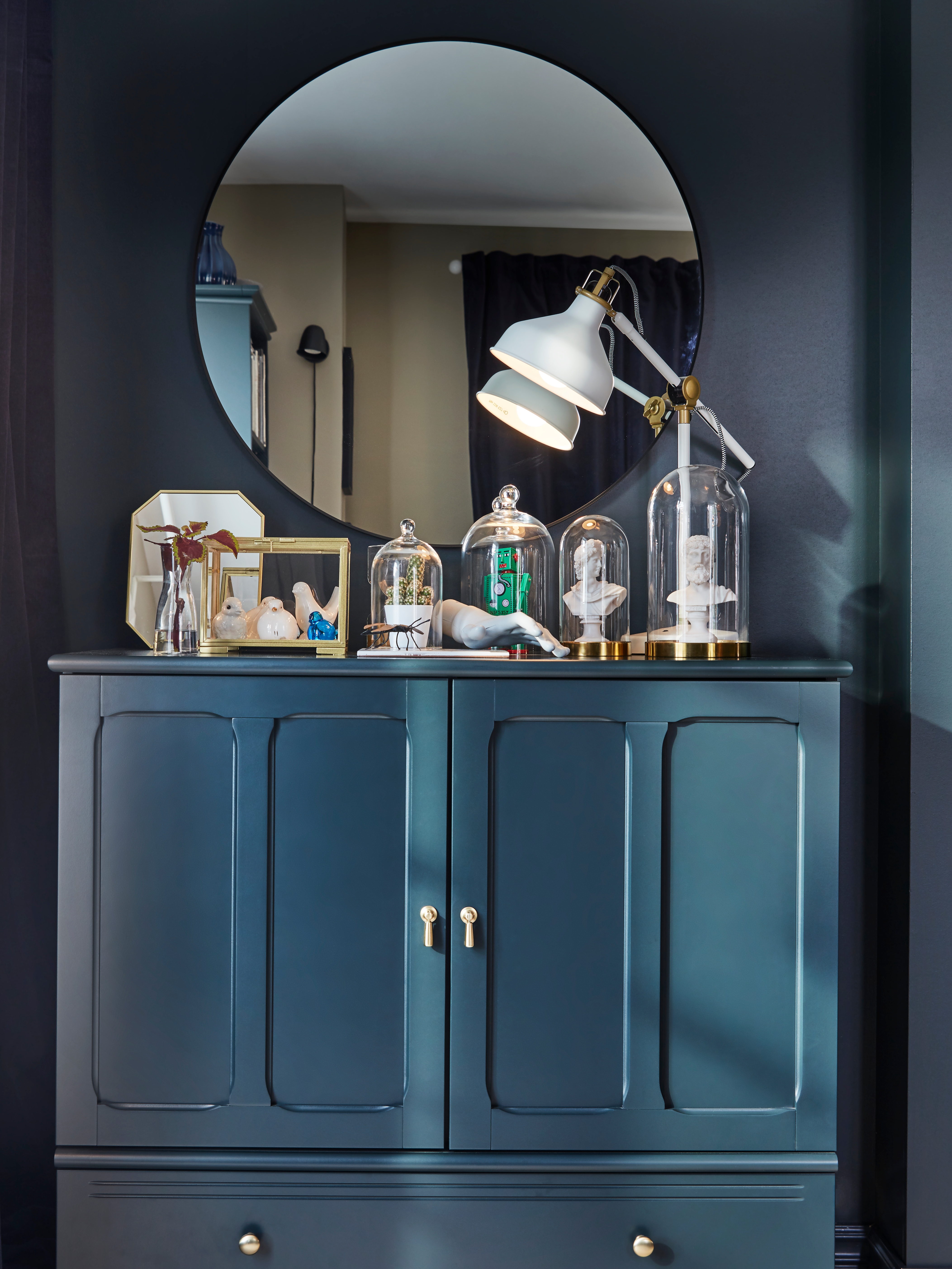 LOMMARP cabinet dark blue-green - IKEA